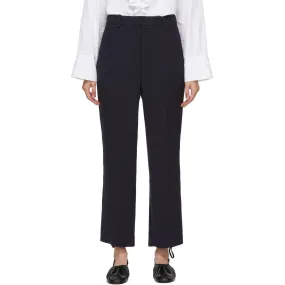 3.1 Phillip Lim Navy Cady Heavy Relaxed Trousers