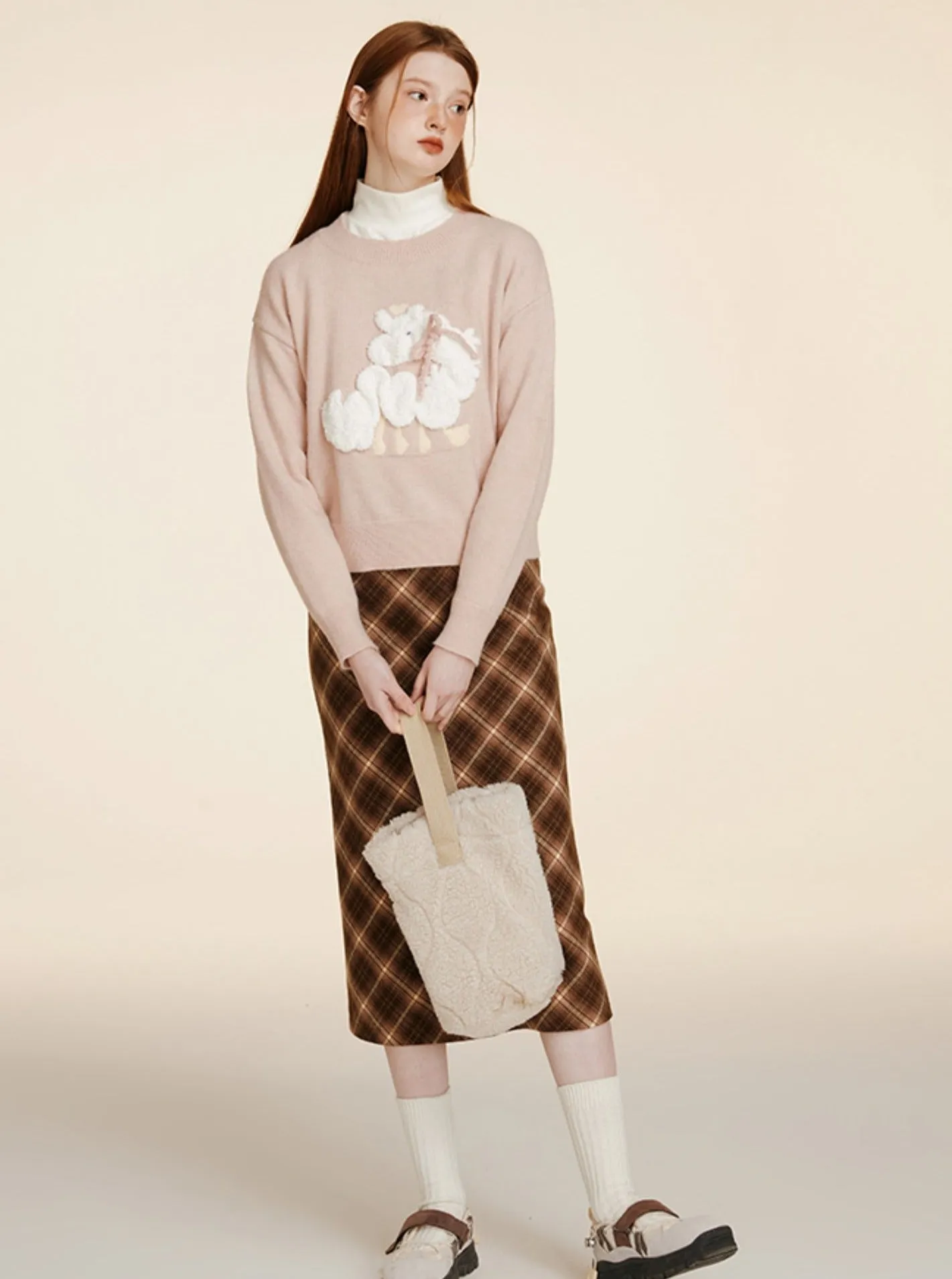 Arctic Velvet Soft Glutinous Knitted Tops