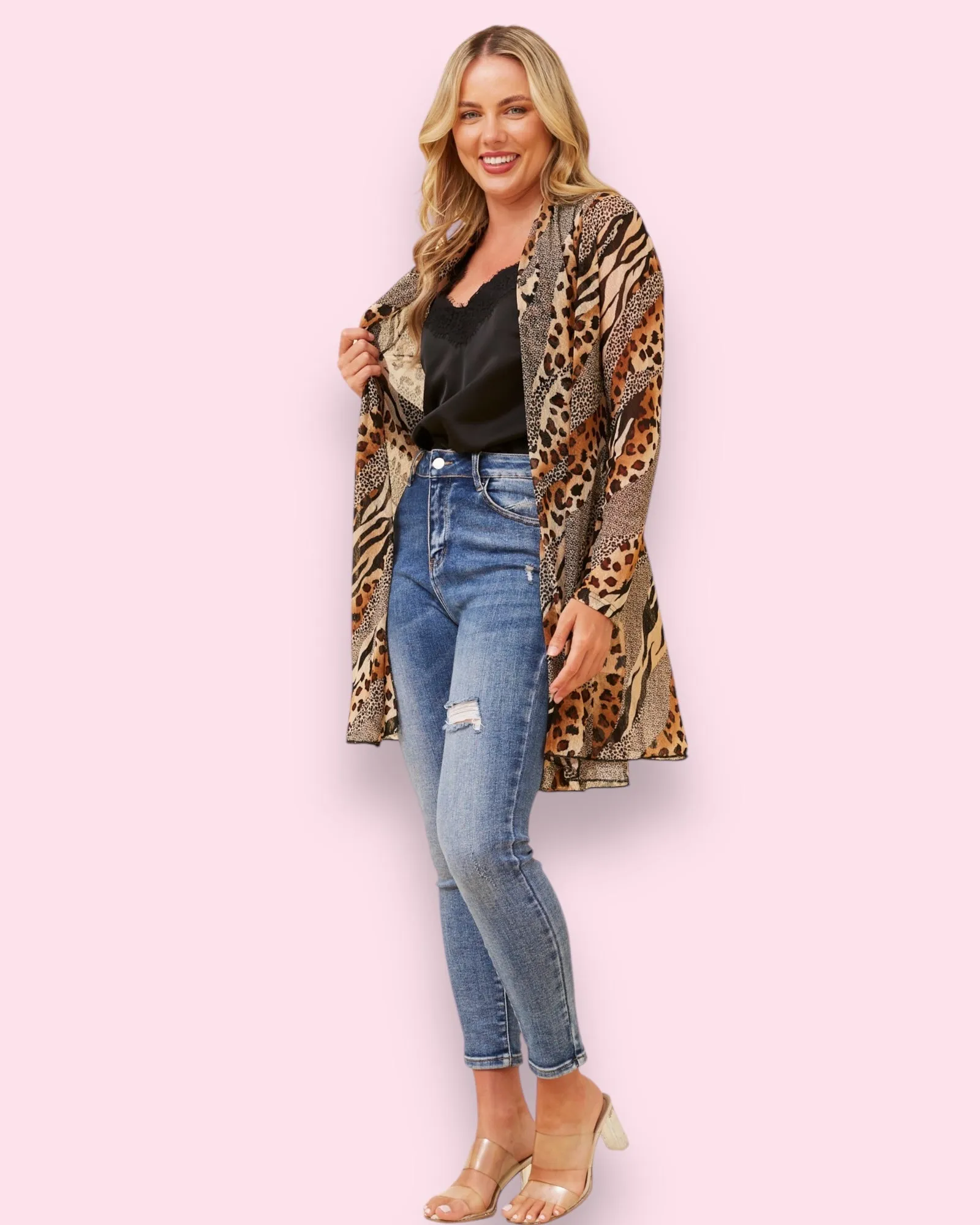 Aurora Waterfall Cardigan