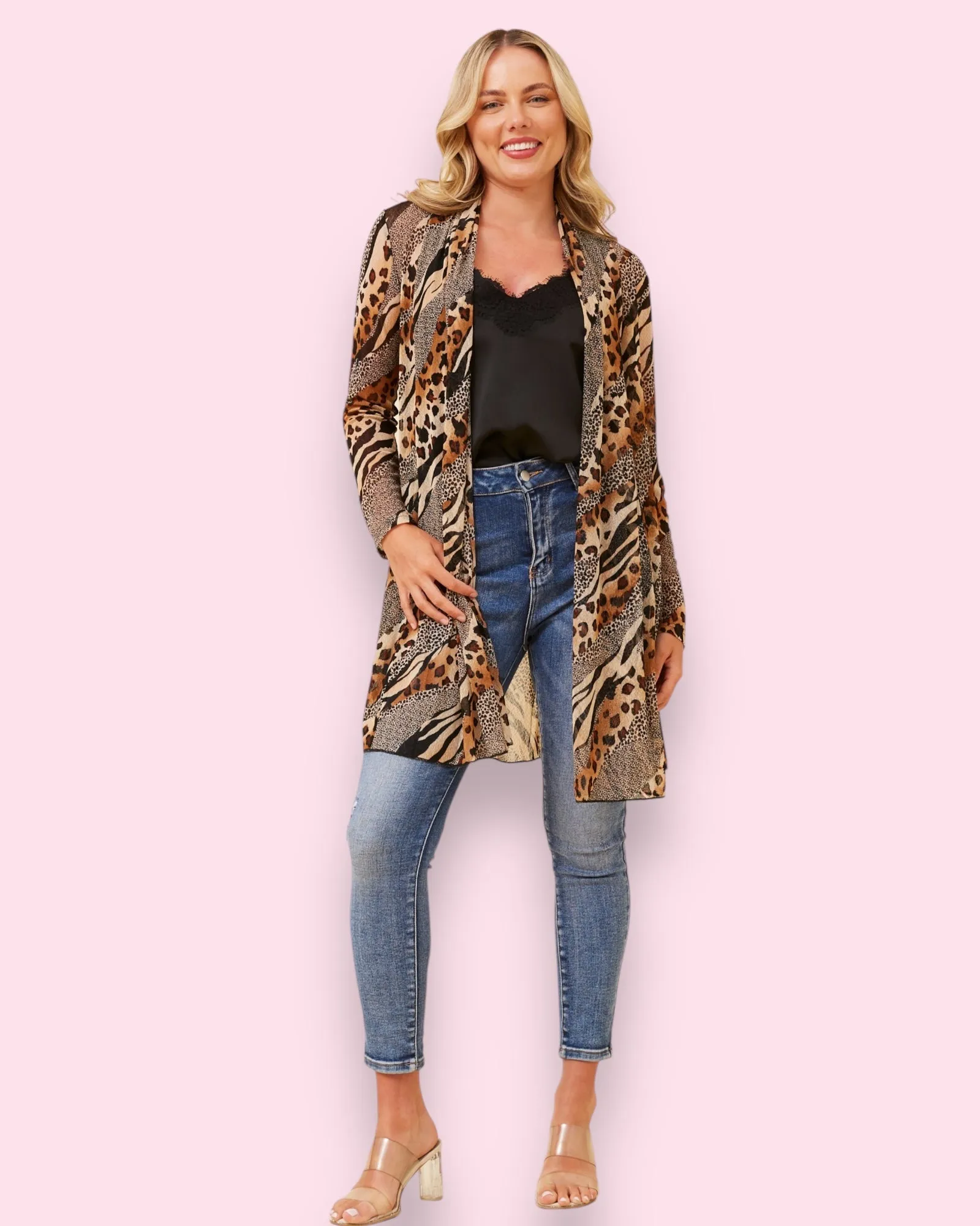 Aurora Waterfall Cardigan