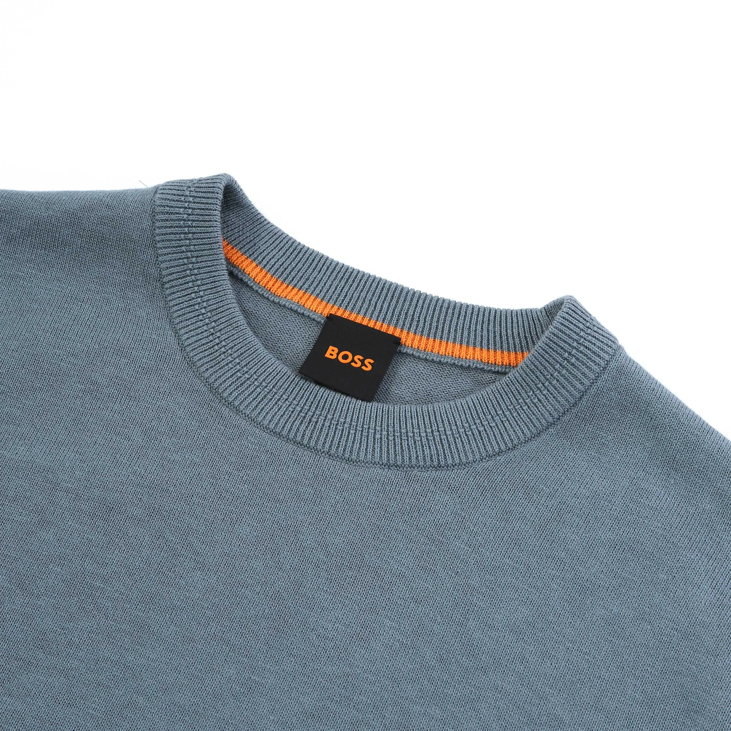 BOSS Kanovano Knitwear in Open Green