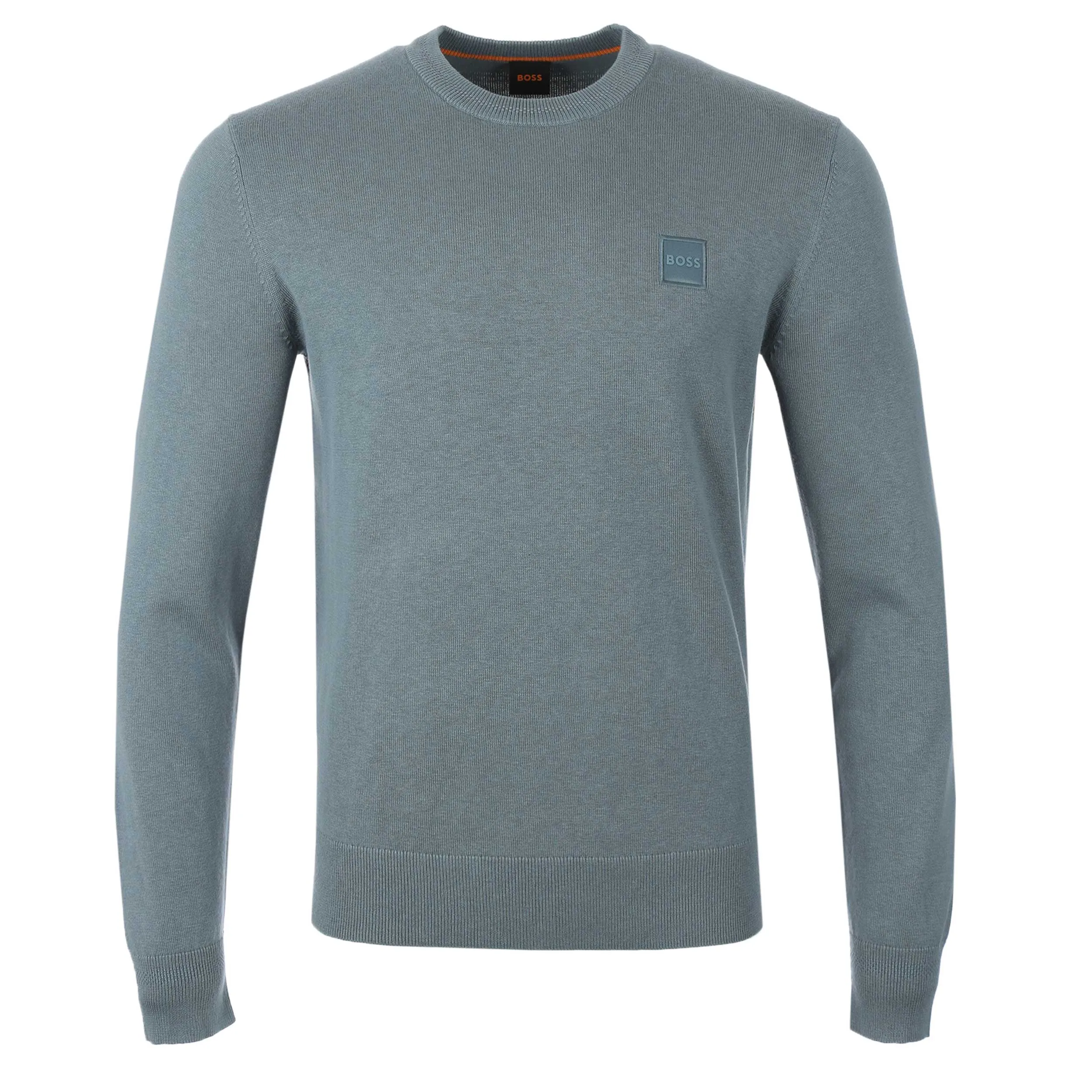 BOSS Kanovano Knitwear in Open Green