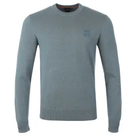 BOSS Kanovano Knitwear in Open Green