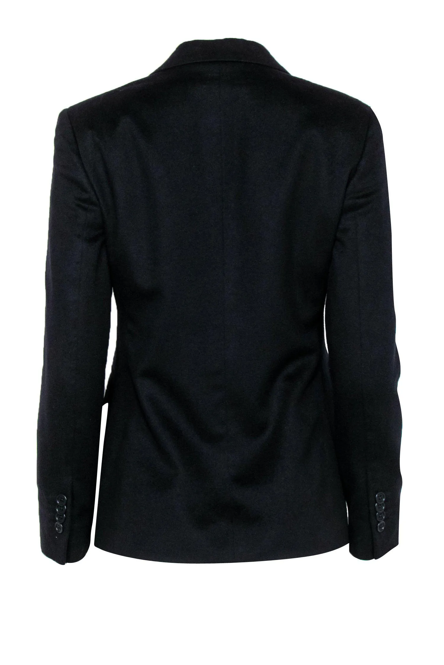 Brooks Brothers - Black Cashmere Two-Button Blazer Sz 4P