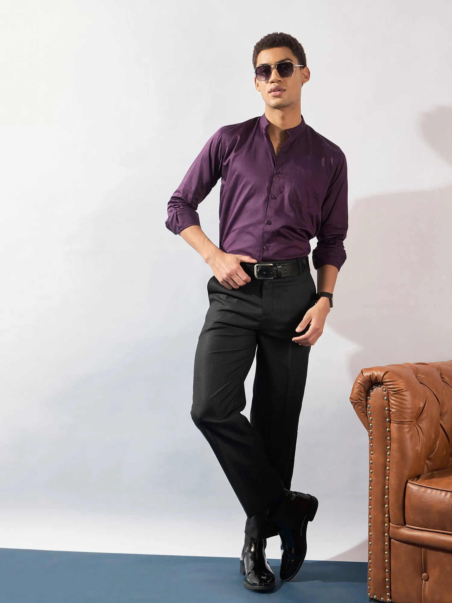 Charcoal: Korean Baggy Fit Trouser