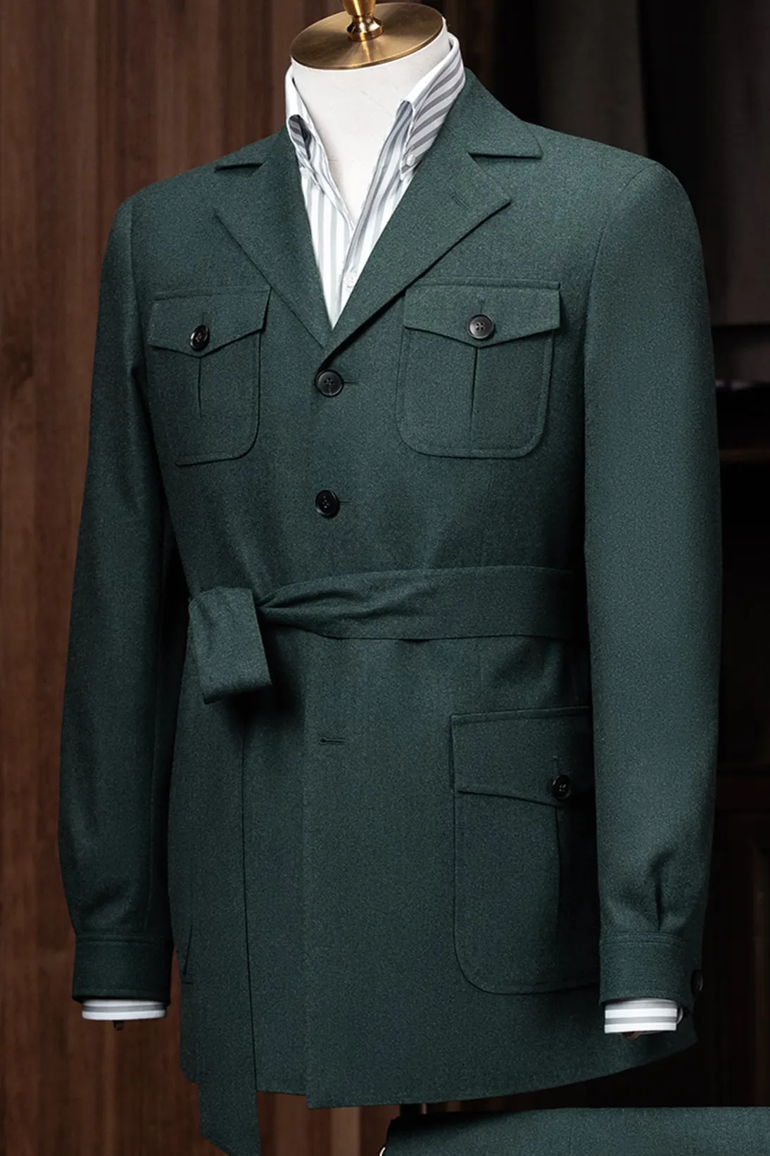 Deep Green Suit