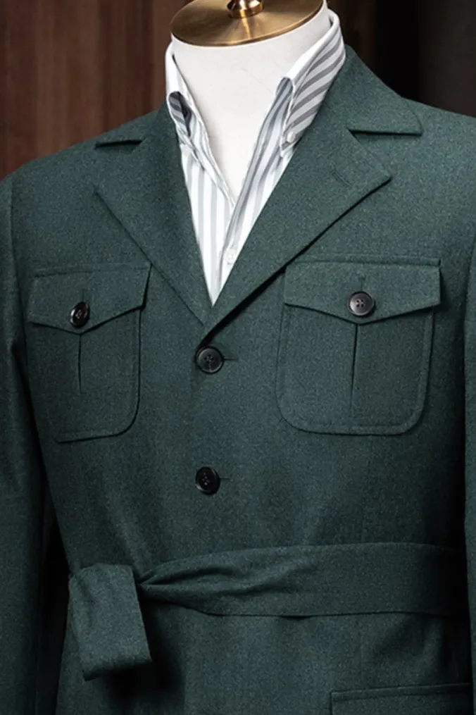 Deep Green Suit