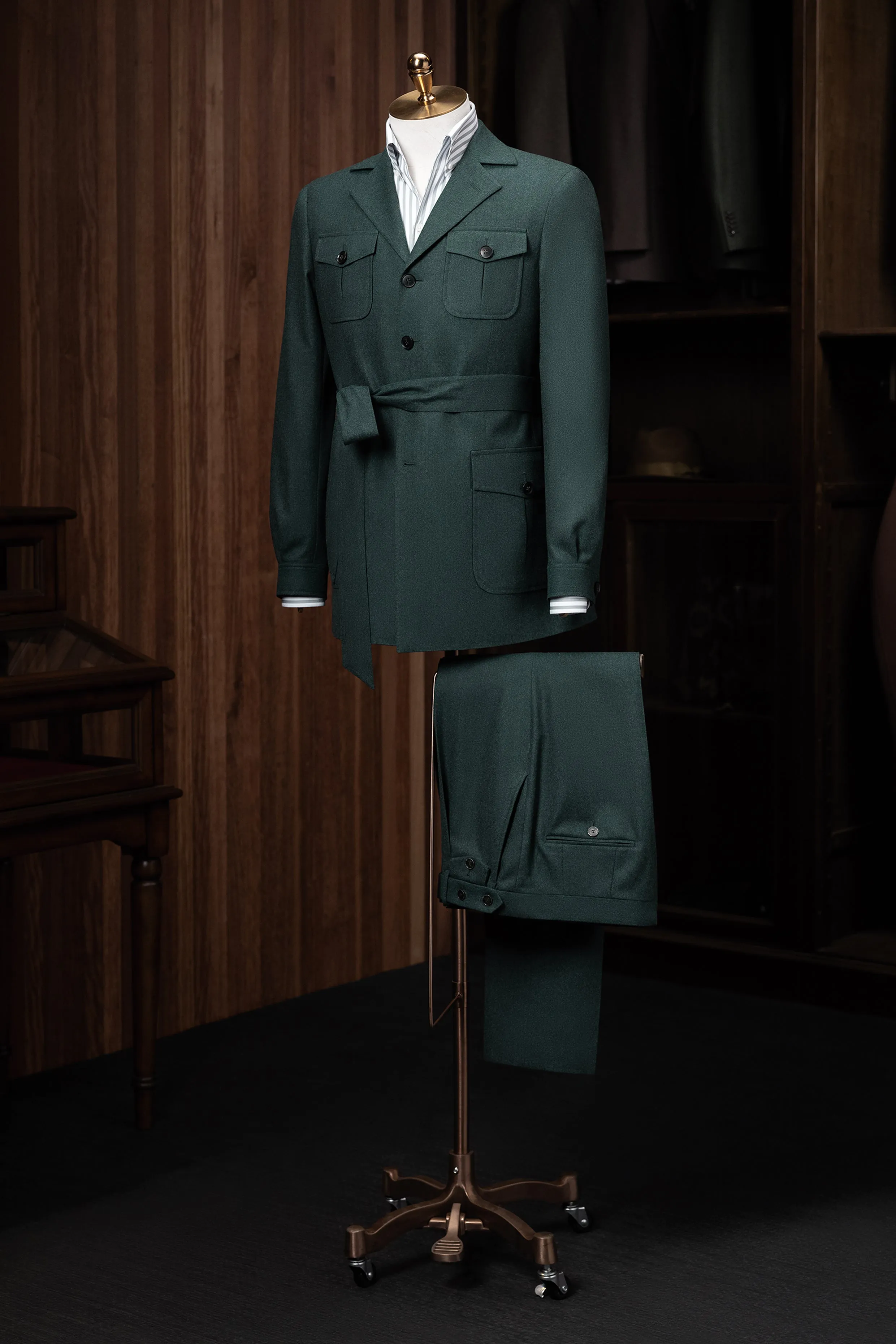 Deep Green Suit