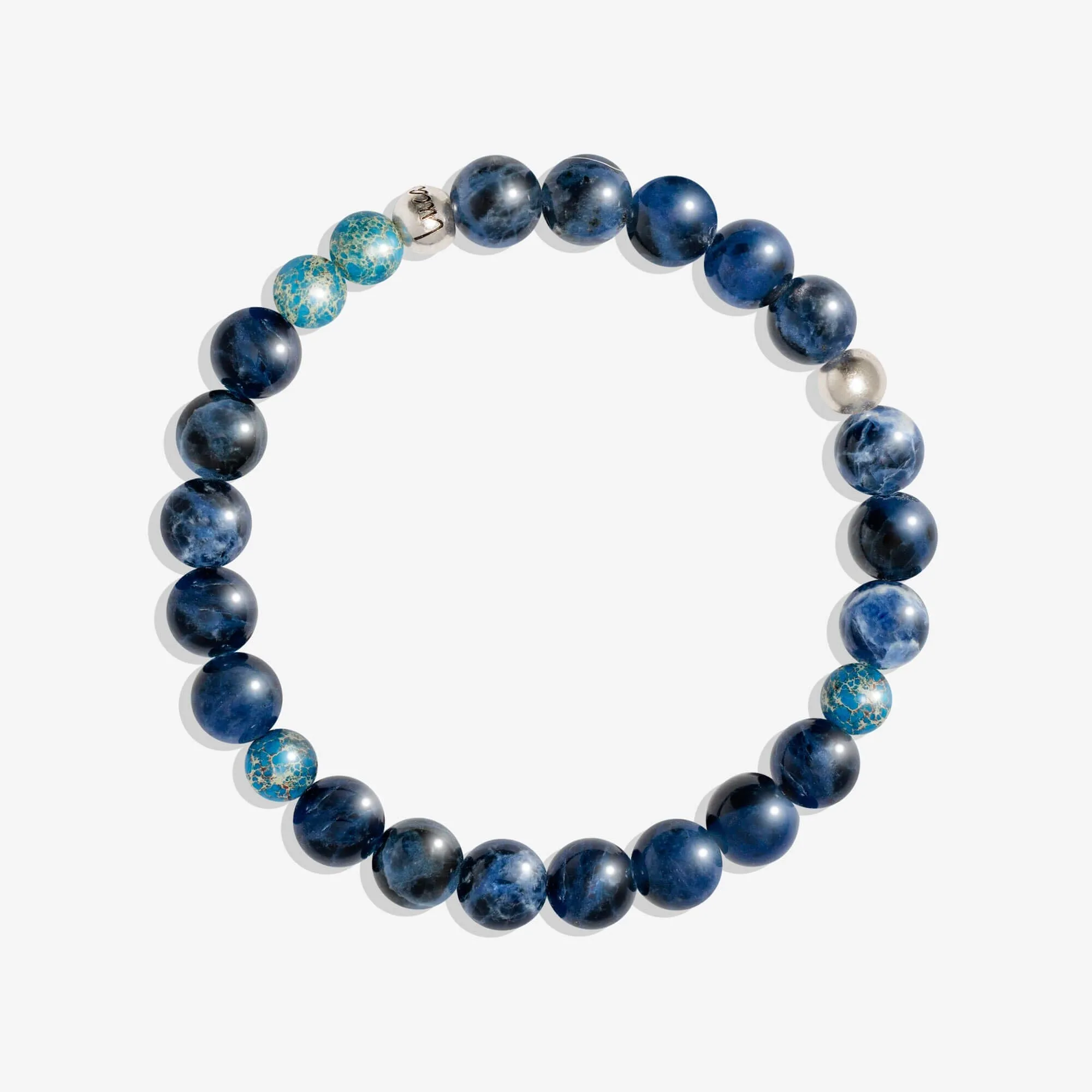 Denim Daze Sodalite Stretch Bracelet