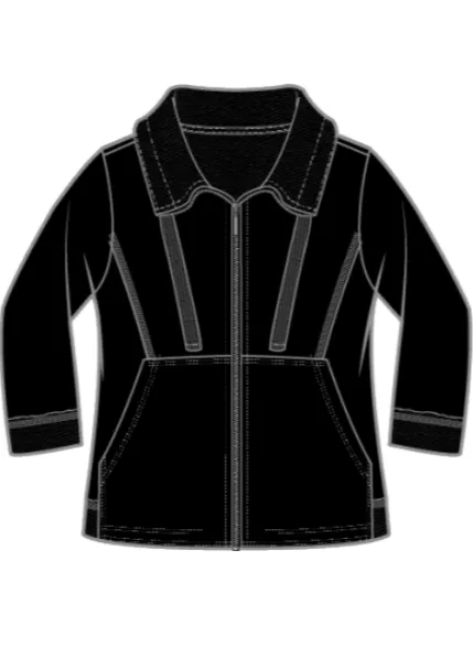 Escape Ocean Front Terry Jacket