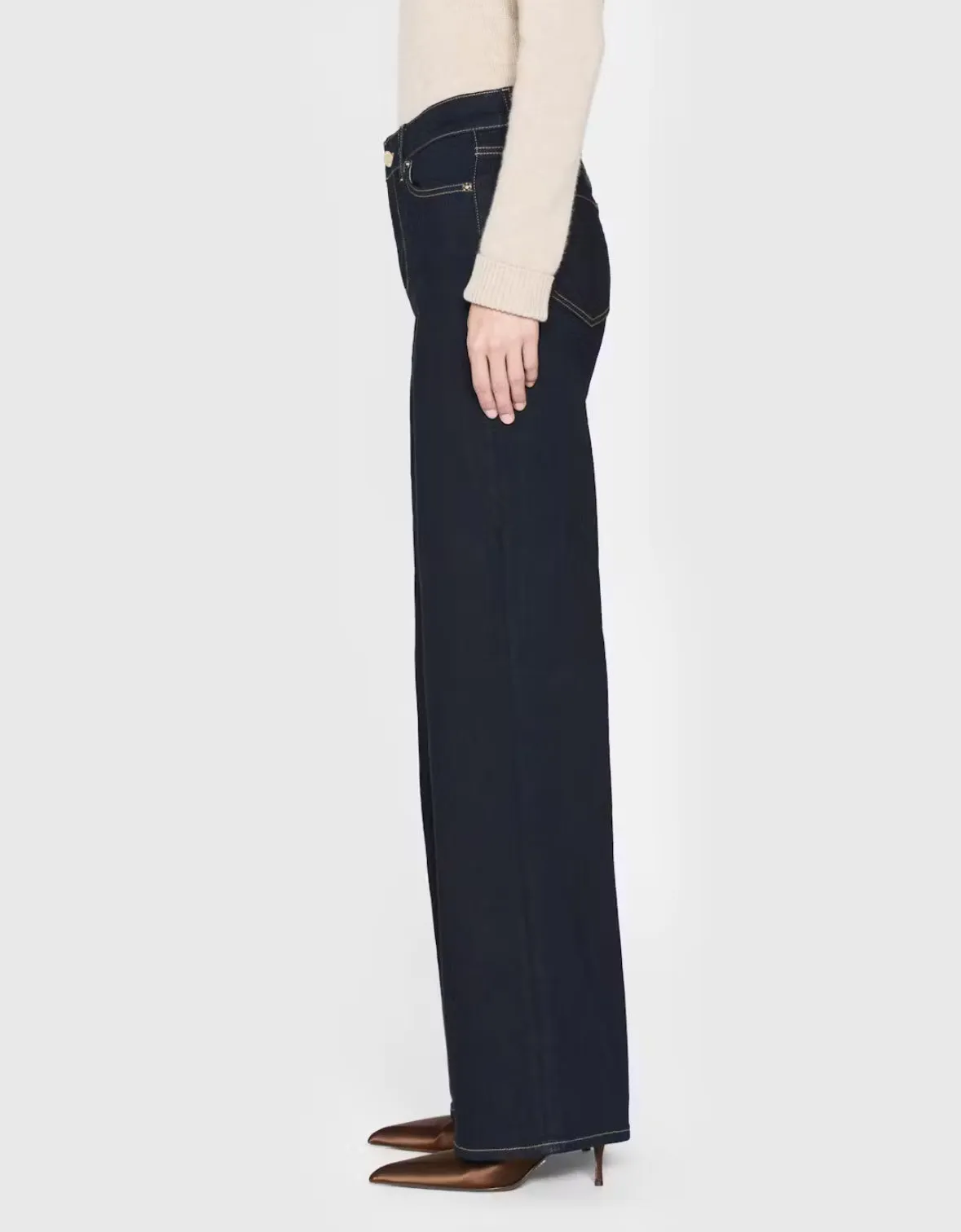 FRAME Le Slim Palazzo in Stargirl