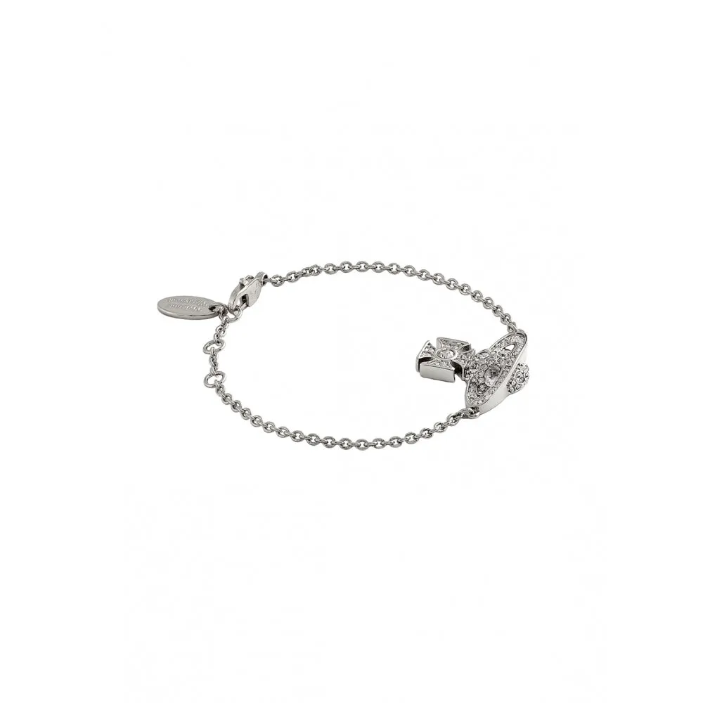 Francette Bas Relief Bracelet - Silver - 61020200-02P201-CN