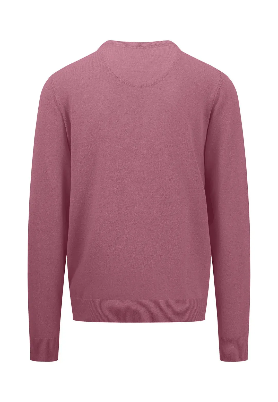 FYNCH HATTON Knitwear O-Neck Superfine Jumper Plae Blush