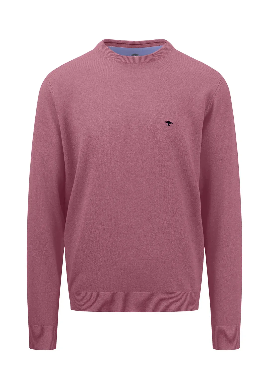 FYNCH HATTON Knitwear O-Neck Superfine Jumper Plae Blush