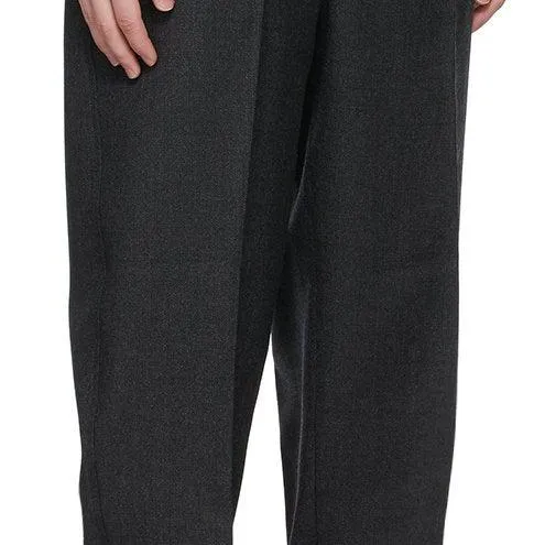 GANNI Grey Elasticized Suiting Trousers