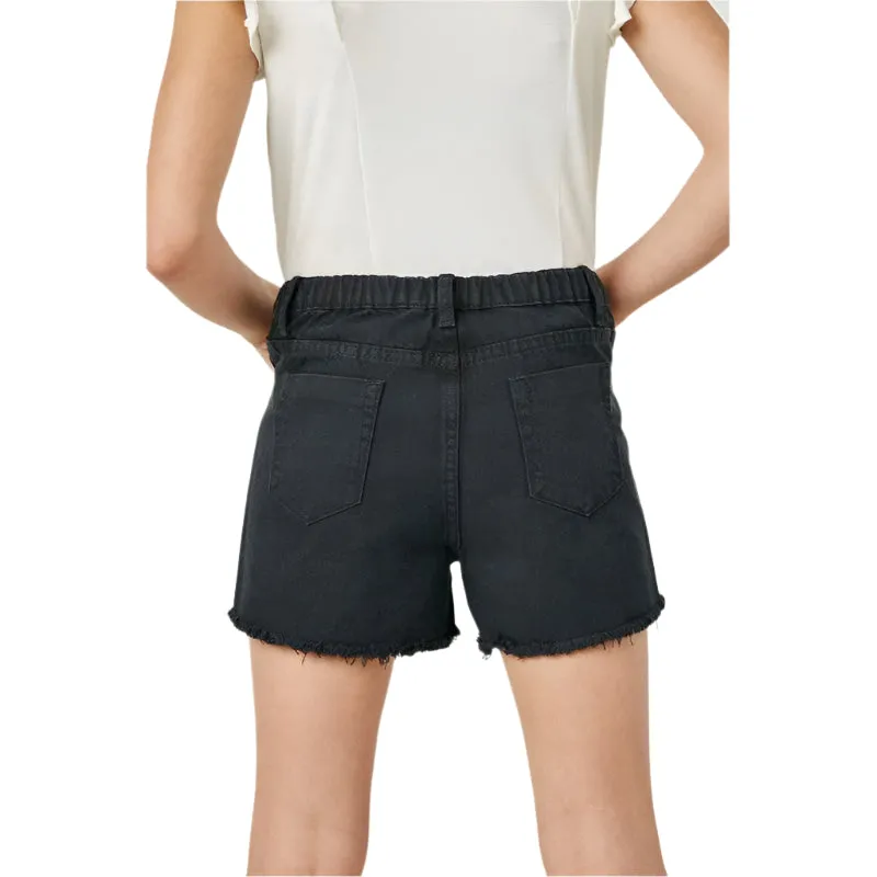 Girls Hayden Stonewash Distressed Denim Shorts GJ3329