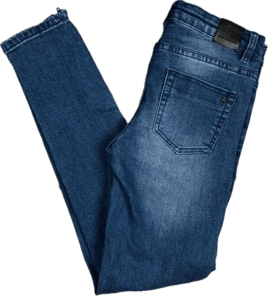 Gum Girls Stretch Panelled Skinny Jeans - Size  XS or 12Y