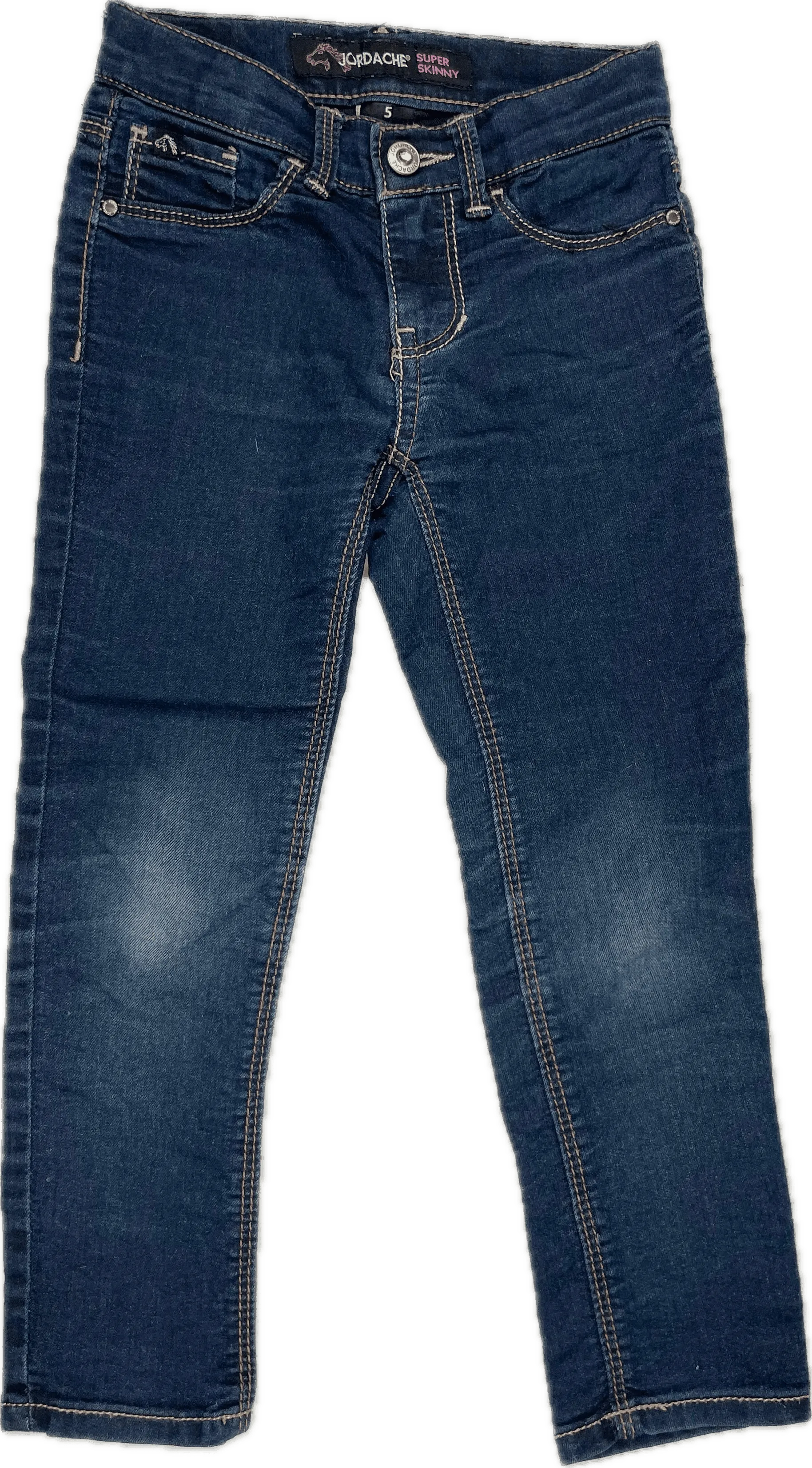 Jordache Girls 'Super Skinny' Stretch Jeans - Size 5Y