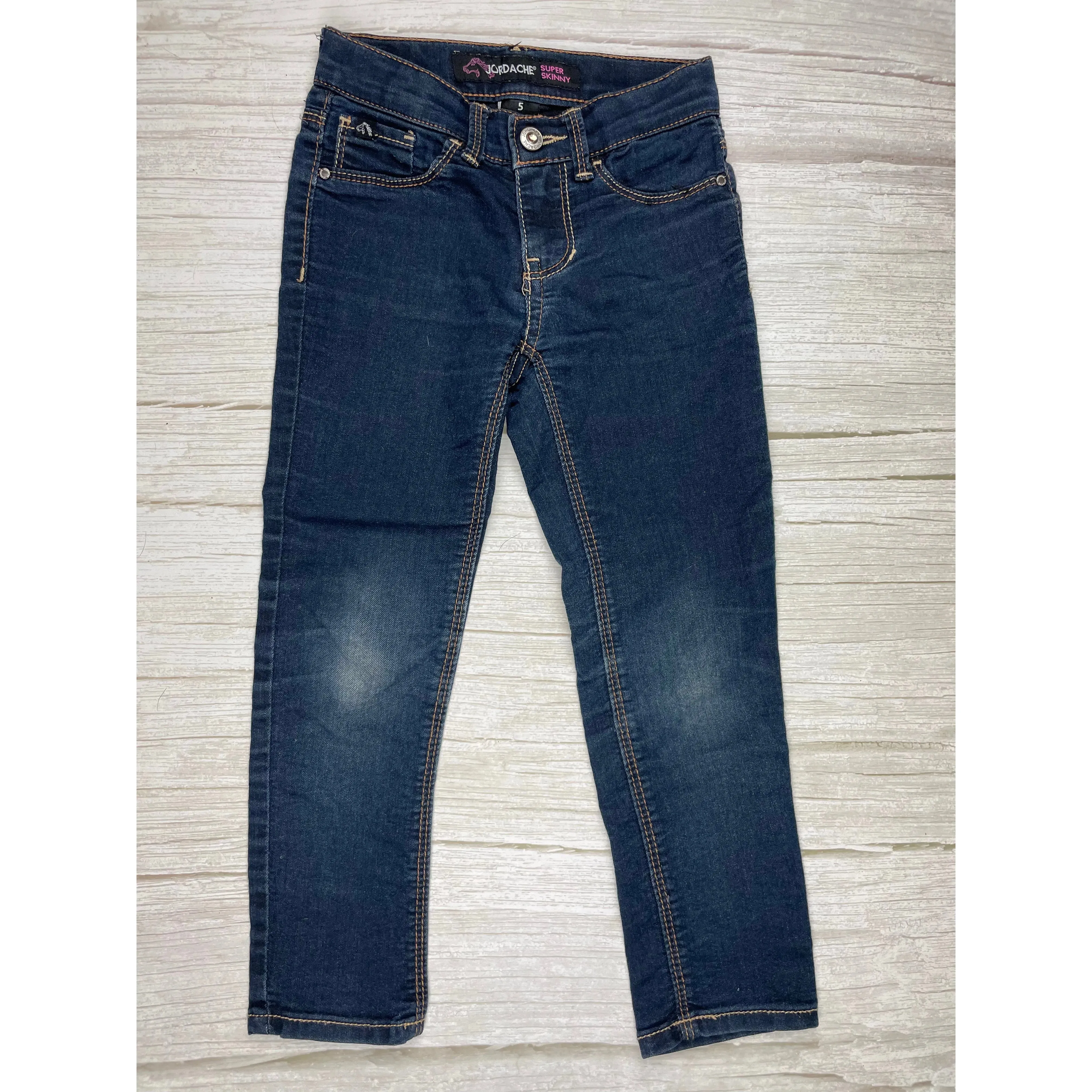 Jordache Girls 'Super Skinny' Stretch Jeans - Size 5Y