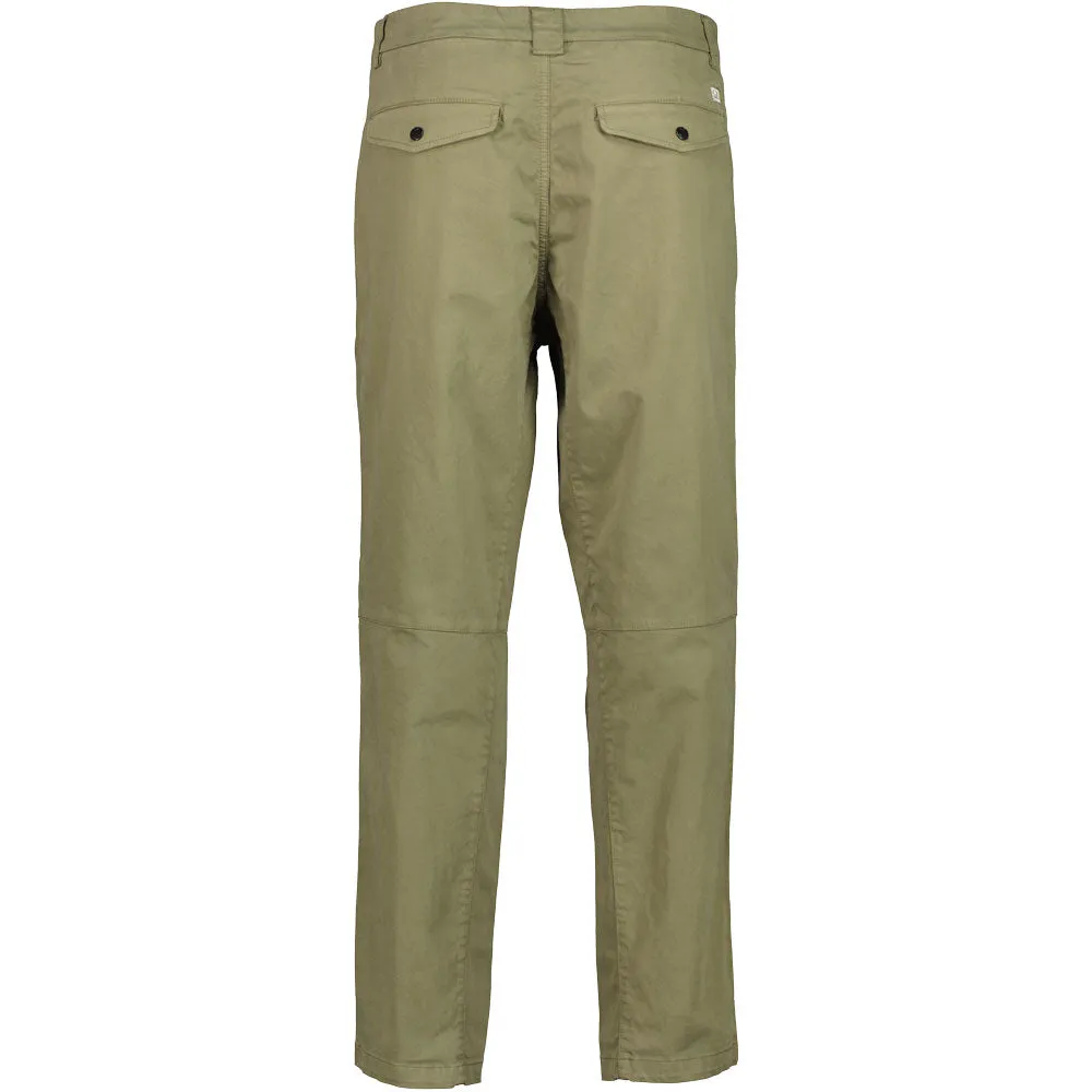 Loose Fit Stretch Satin Trousers