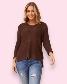 Maddie Knit - Chocolate