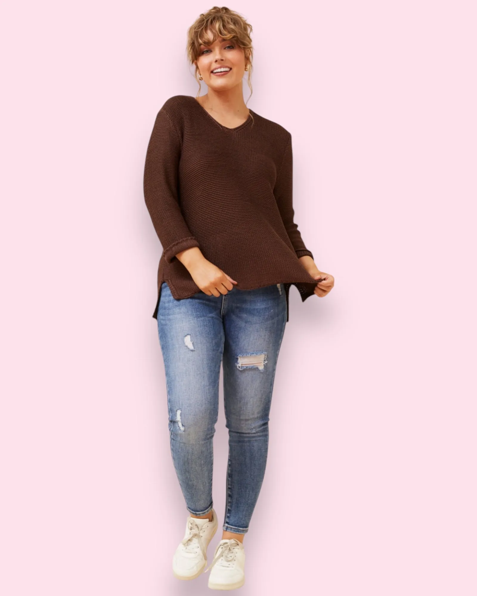 Maddie Knit - Chocolate