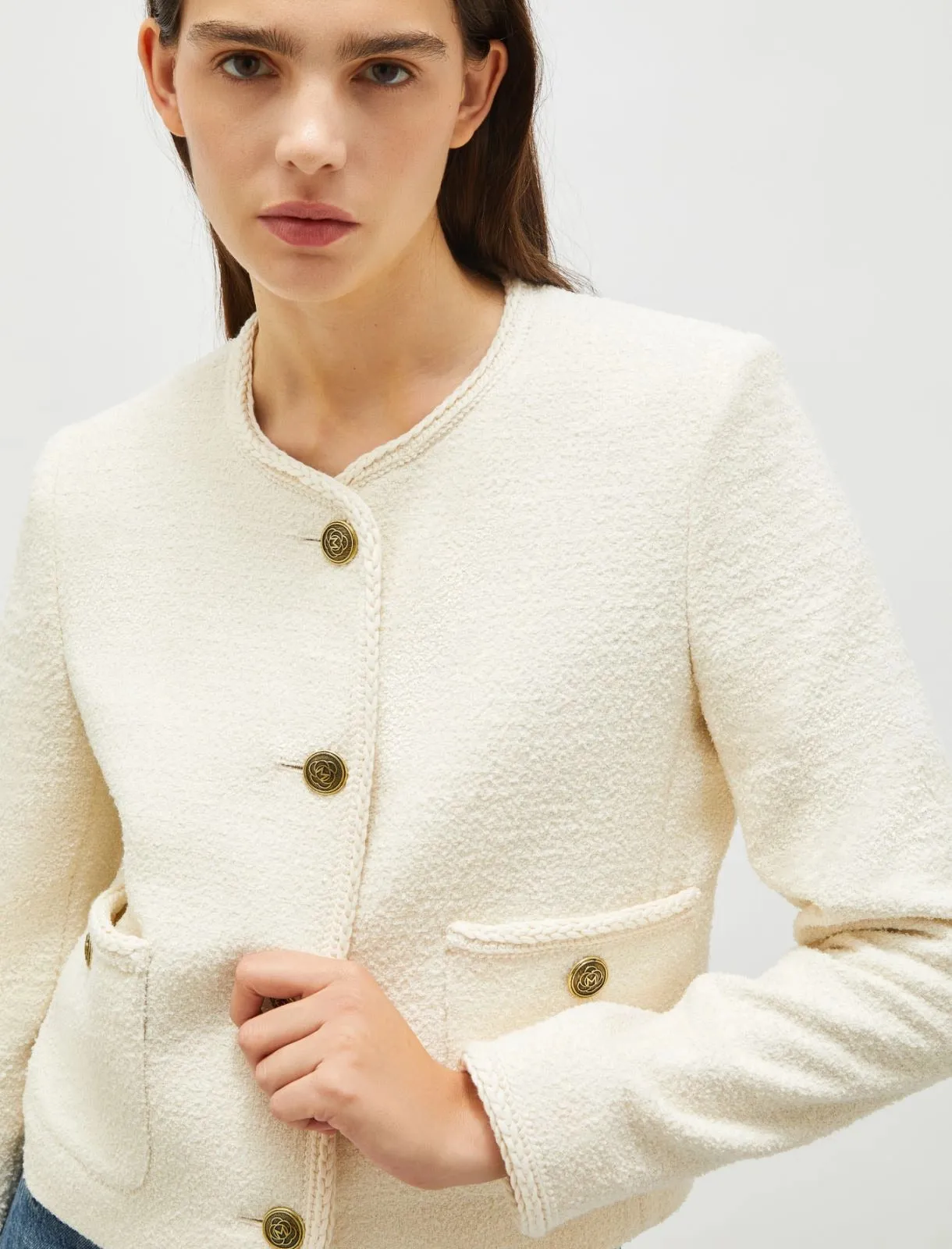 MARELLA Basket Weave Jacket
