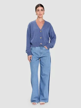 Myo Cashmere Cardigan - Blue