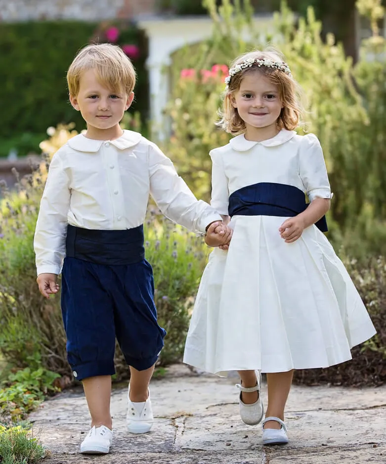 Navy Needlecord Knickerbockers