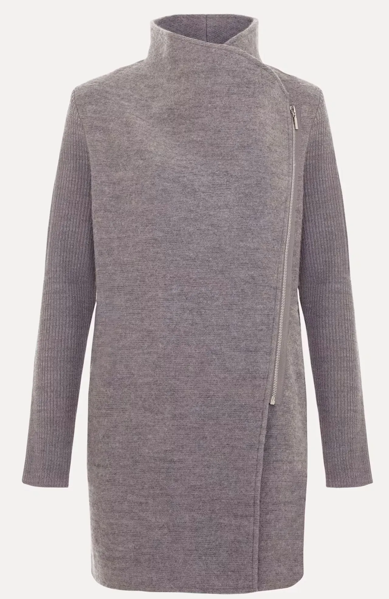 Phase Eight Byanca Zip Knit Coat