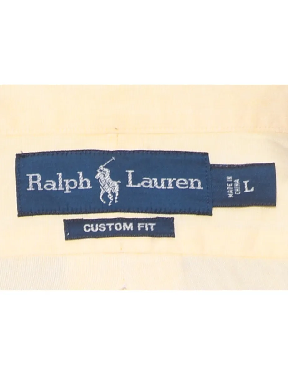 Ralph Lauren Pale Yellow Shirt - L