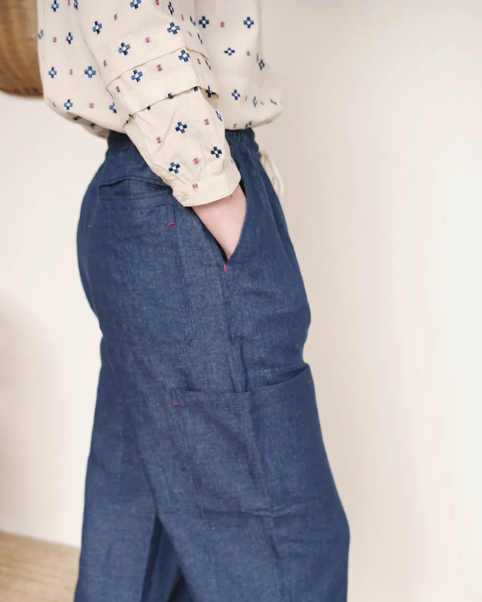 Sideline | Orla Trousers | Indigo