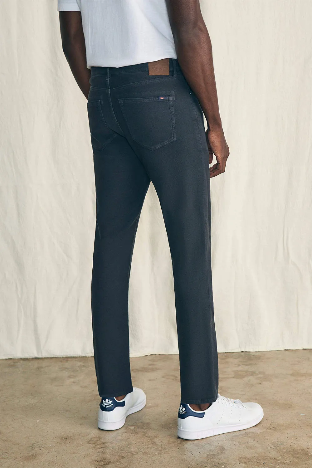 STRETCH TERRY 5 POCKET - ONYX BLACK