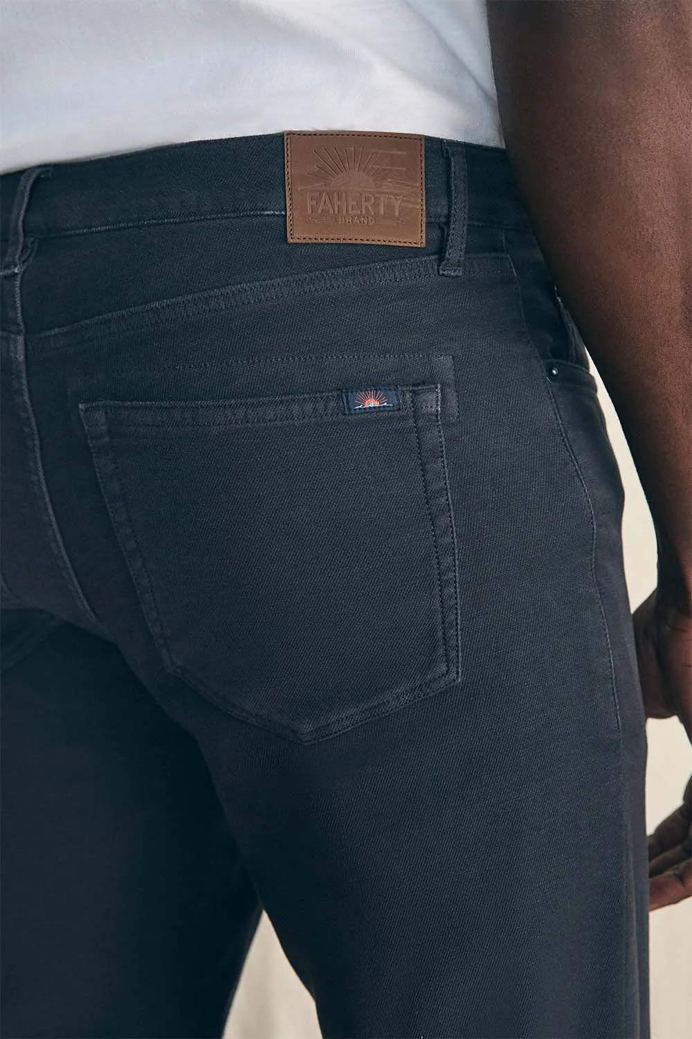 STRETCH TERRY 5 POCKET - ONYX BLACK