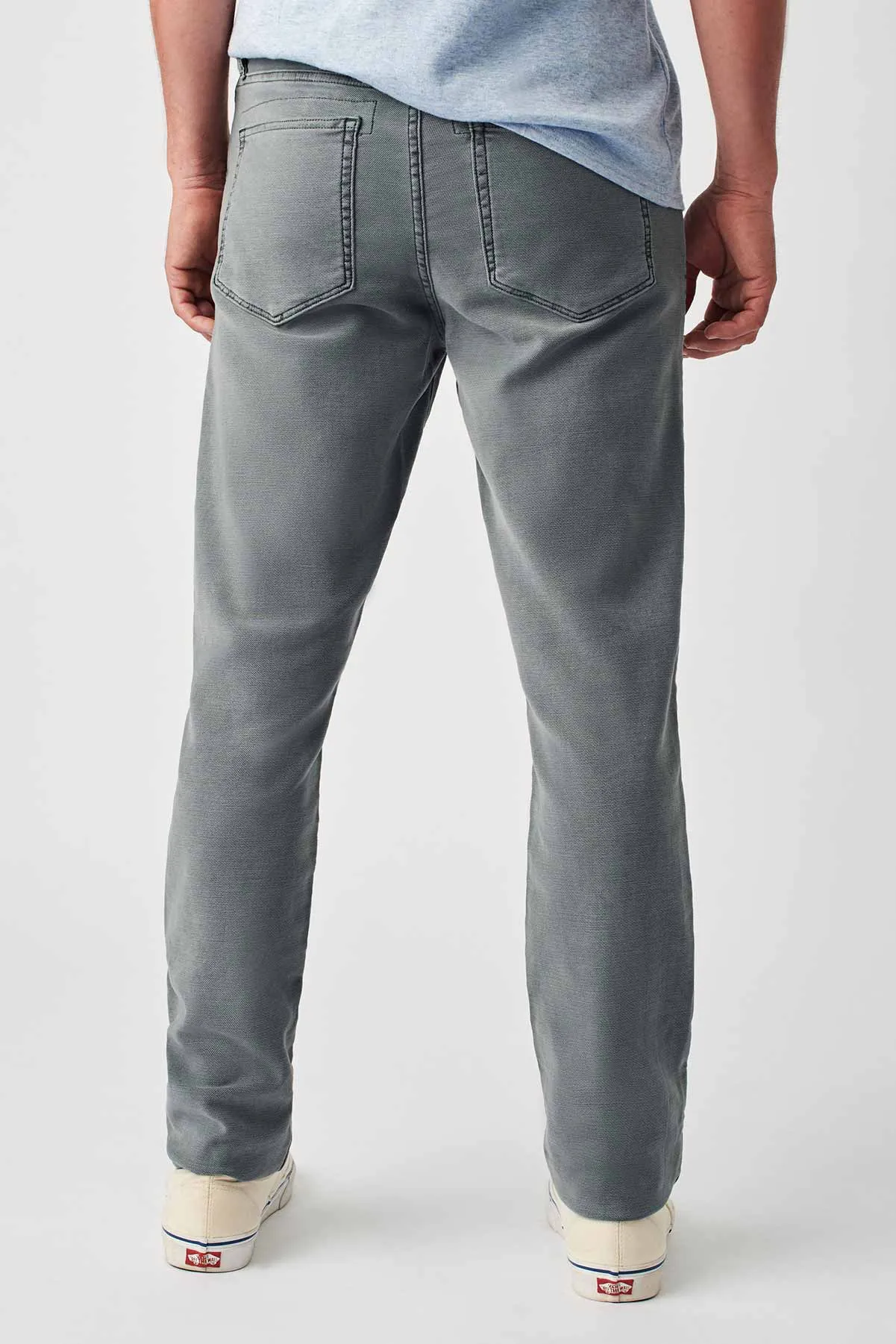 STRETCH TERRY 5 POCKET - SLATE