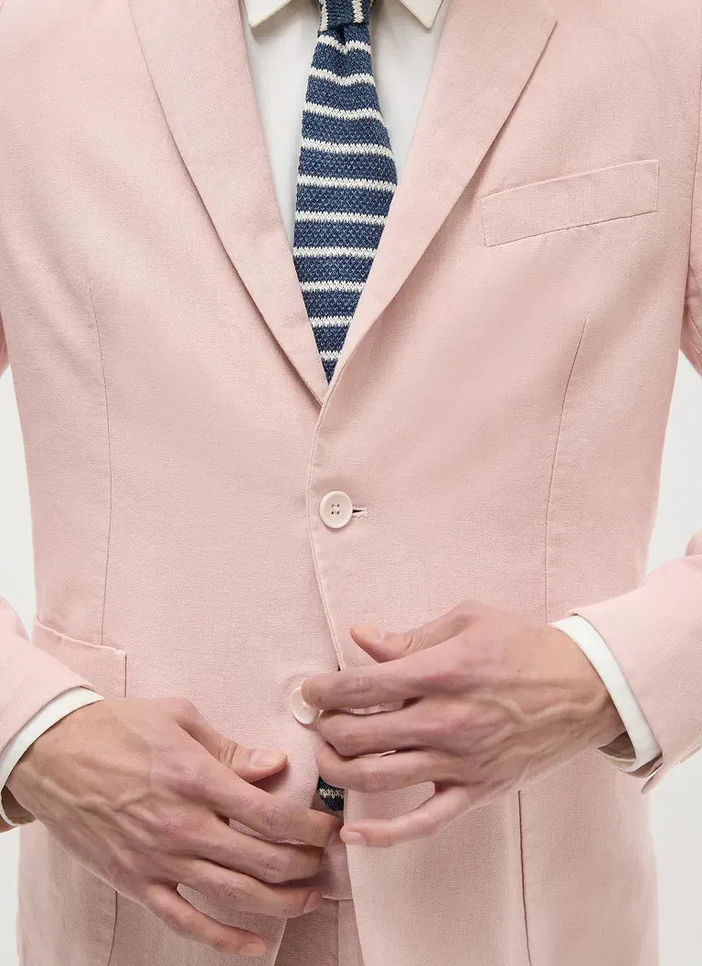 Tailored Linen Blazer