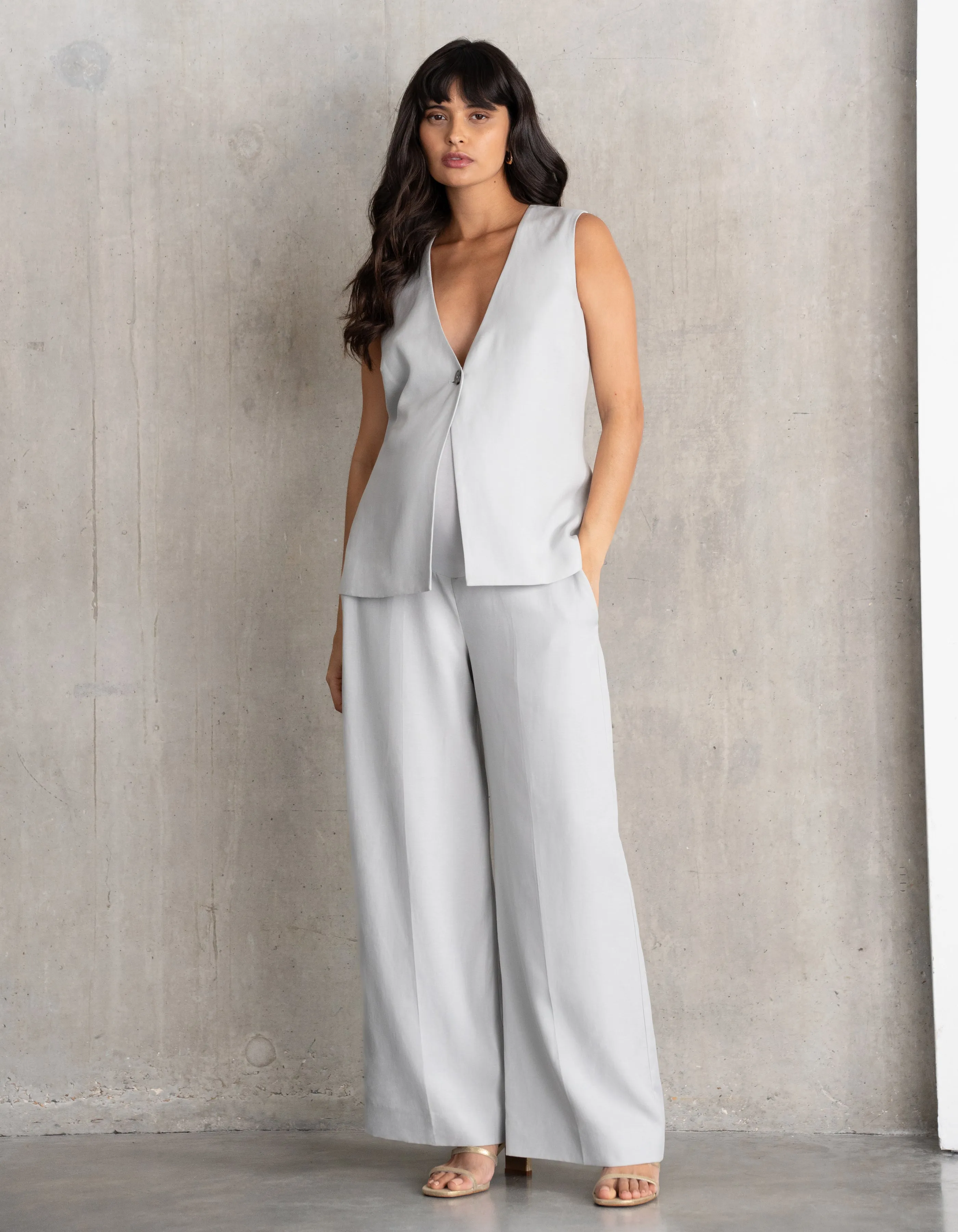 Tailored Maternity Waistcoat