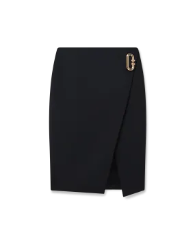 Tailored Wrap Skirt