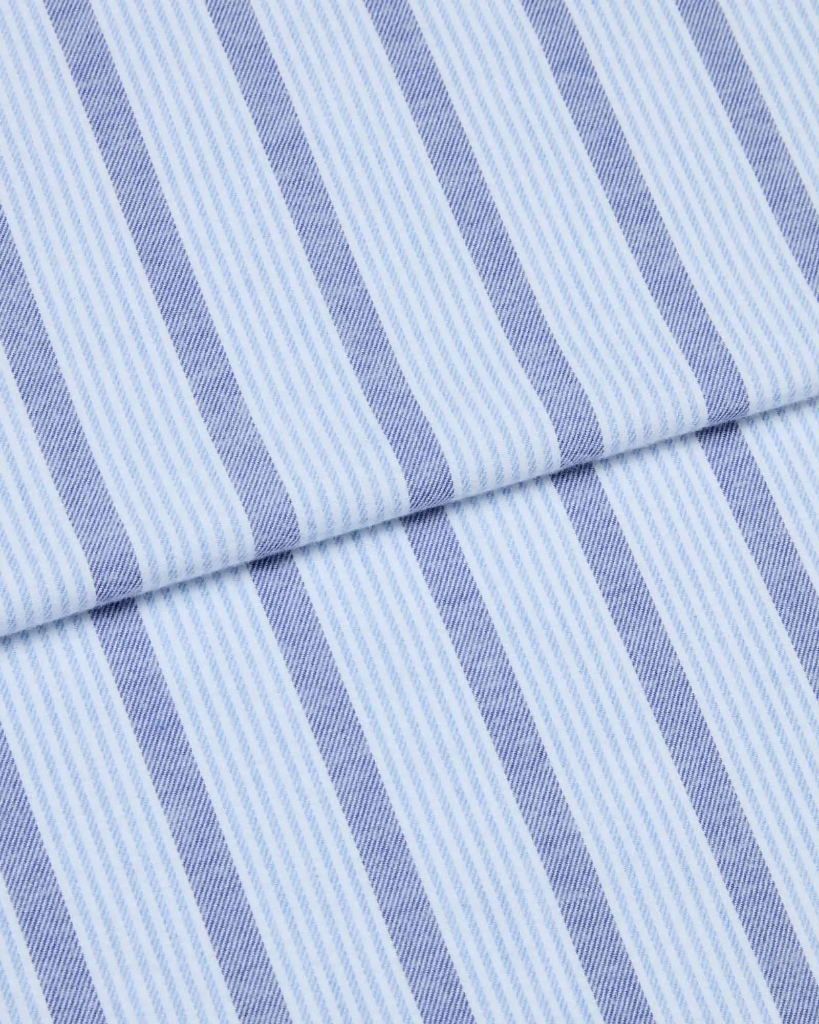 Women's Brushed Cotton Pyjama Trousers - Ripple Stripe