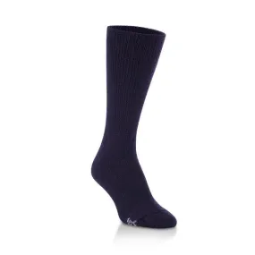 World's Softest Comfort Fit Navy Crew Socks (Women's)
